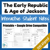 The New/Early Republic & Age of Jackson - Digital + Printa