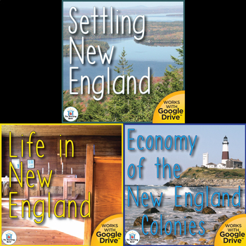 Preview of The New England Colonies United States History Unit Bundle