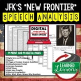 The New Frontier by John F. Kennedy Speech Analysis and Wr