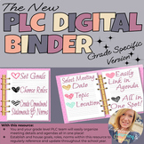 The New PLC Digital Binder - Grade-Level Team Version - **