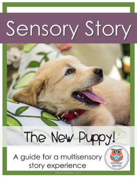 Preview of The New Puppy: Multi-Sensory Story