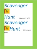 The New Student Scavenger Hunt