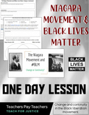The Niagara Movement and Black Lives Matter: Change or Con