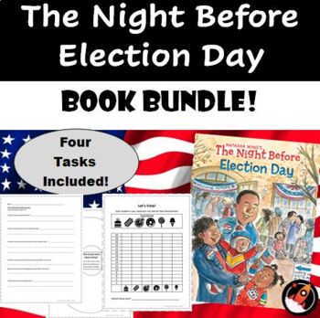 Preview of The Night Before Election Day - Comprehension and Classroom Voting Activity