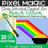 The Night Before St. Patrick's Day - A Pixel Art Activity