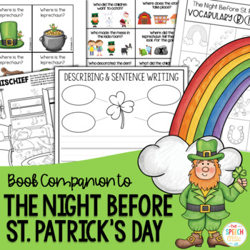 Preview of The Night Before St. Patrick's Day: Book Companion