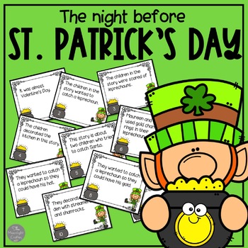 Preview of The Night Before St. Patrick's Day Comprehension Materials