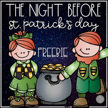 Preview of The Night Before St. Patrick's Day FREEBIE
