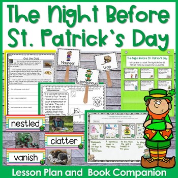 Preview of The Night Before St. Patrick's Day Lesson and Book Companion
