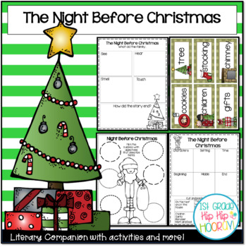 Preview of Literacy Activities to Accompany The Night Before Christmas