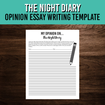 the night diary essay