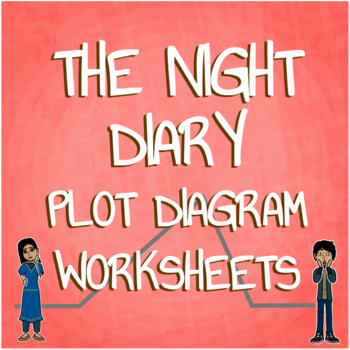 Preview of The Night Diary Plot Diagram Worksheets