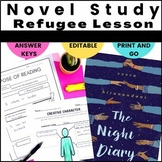 The Night Diary Veera Hiranandani Novel Study/Refugee Nonfiction Article BUNDLE