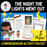 Science, Writing, Literacy Book Companion Kit l The Night 