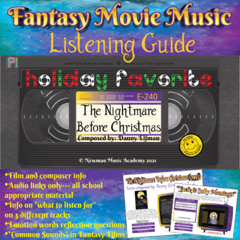 Preview of The Nightmare Before Christmas (1993): Fantasy Movie Music Listening Guide