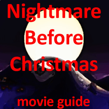 Preview of The Nightmare Before Christmas Movie Questions with ANSWERS | MOVIE GUIDE