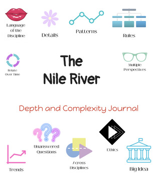 Preview of The Nile River Depth and Complexity Digital Journal