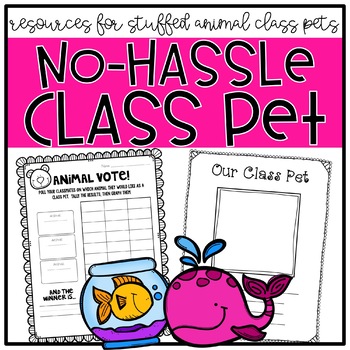 Preview of Class Pet Printables