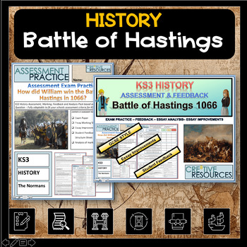 Preview of The Normans - Battle of Hastings 1066 Assessment