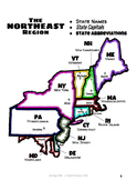 Us Northeast Region Map Worksheets & Teaching Resources | TpT