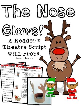 Preview of The Nose Glows! A Christmas Readers' Theatre with Props.