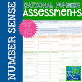 Rational Number Assessments