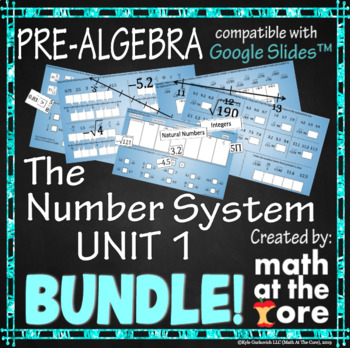 Preview of The Number System - Unit 1 - BUNDLE for Google Slides™