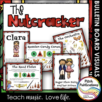 Preview of The Nutcracker Bulletin Boards - Characters, Form, history, and more!