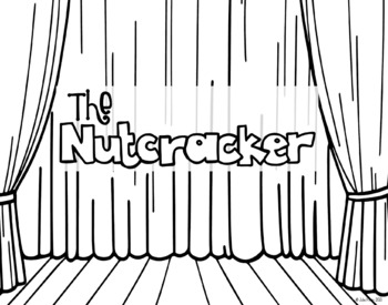 Preview of The Nutcracker Coloring Book