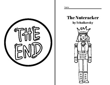 Preview of The Nutcracker, Coloring/ Follow-along booklet