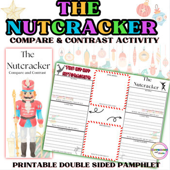 Preview of The Nutcracker Compare and Contrast Christmas Viewing Activity, Dance Class
