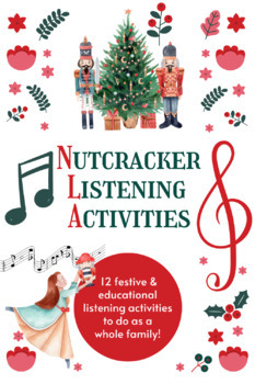 Preview of 12 Nutcracker Activities + Coloring Pages