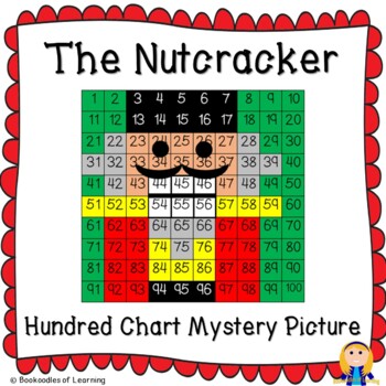 the nutcracker prince christmas hundred chart mystery picture with