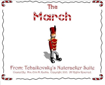 Preview of The Nutcracker Suite - The March (A Listening Map)SMARTBOARD/NOTEBOOK ED.