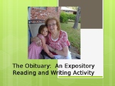 The Obituary:  A PowerPoint Presentation on an Expository Writing Form