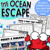 The Ocean Escape: Hands-on Escape Room Activity for TK, K,