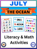 The Ocean Theme July Curriculum Worksheets Preschool & Daycare