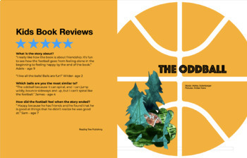 Preview of The Oddball ( Children's book in slide format)