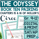 The Odyssey Book 10 AP SAT Questions Ch 15 & 16 Miller's C