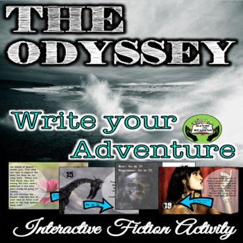 Preview of The Odyssey Activity | Homer | Write your Adventure | Interactive Fiction
