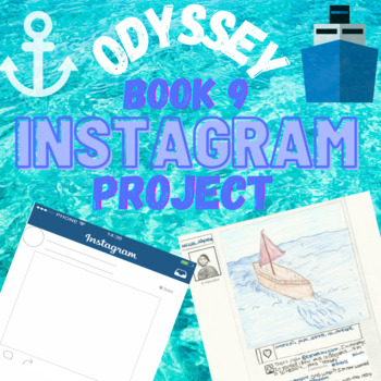 Preview of The Odyssey Book 9 Instagram Project- Analysis of Characters & their Motivations