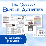 The Odyssey Bundle - Part 1 Activities & Final Essay - 10 