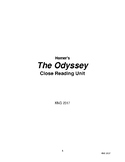 The Odyssey Close Reading Unit