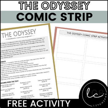 the odyssey comic strip assignment answer key