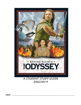 Preview of The Odyssey Complete Student Packet