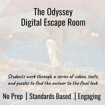 Preview of Digital Escape Room: The Odyssey
