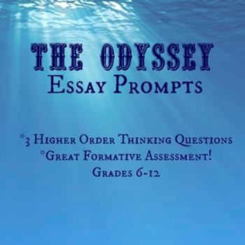 the odyssey essay questions