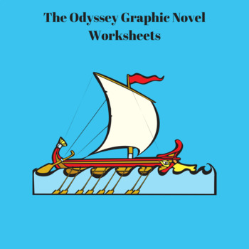 Preview of The Odyssey Graphic Novel by Gareth Hinds Worksheets for Entire Book