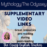 The Odyssey Greek Mythology Supplementary Video Links and 