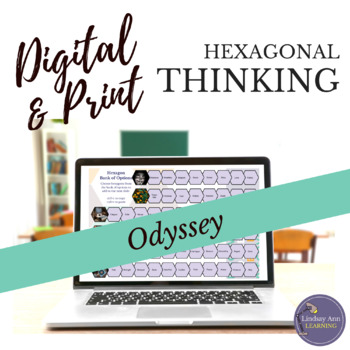 Preview of The Odyssey Hexagonal Thinking Activity